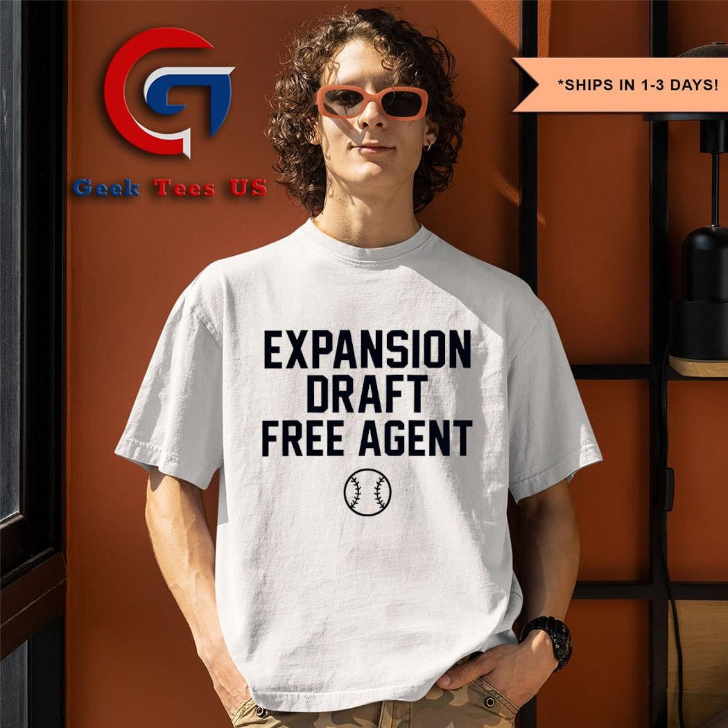 Expansion draft free agent baseball shirt Unisex , , , Long Sleeve Tee