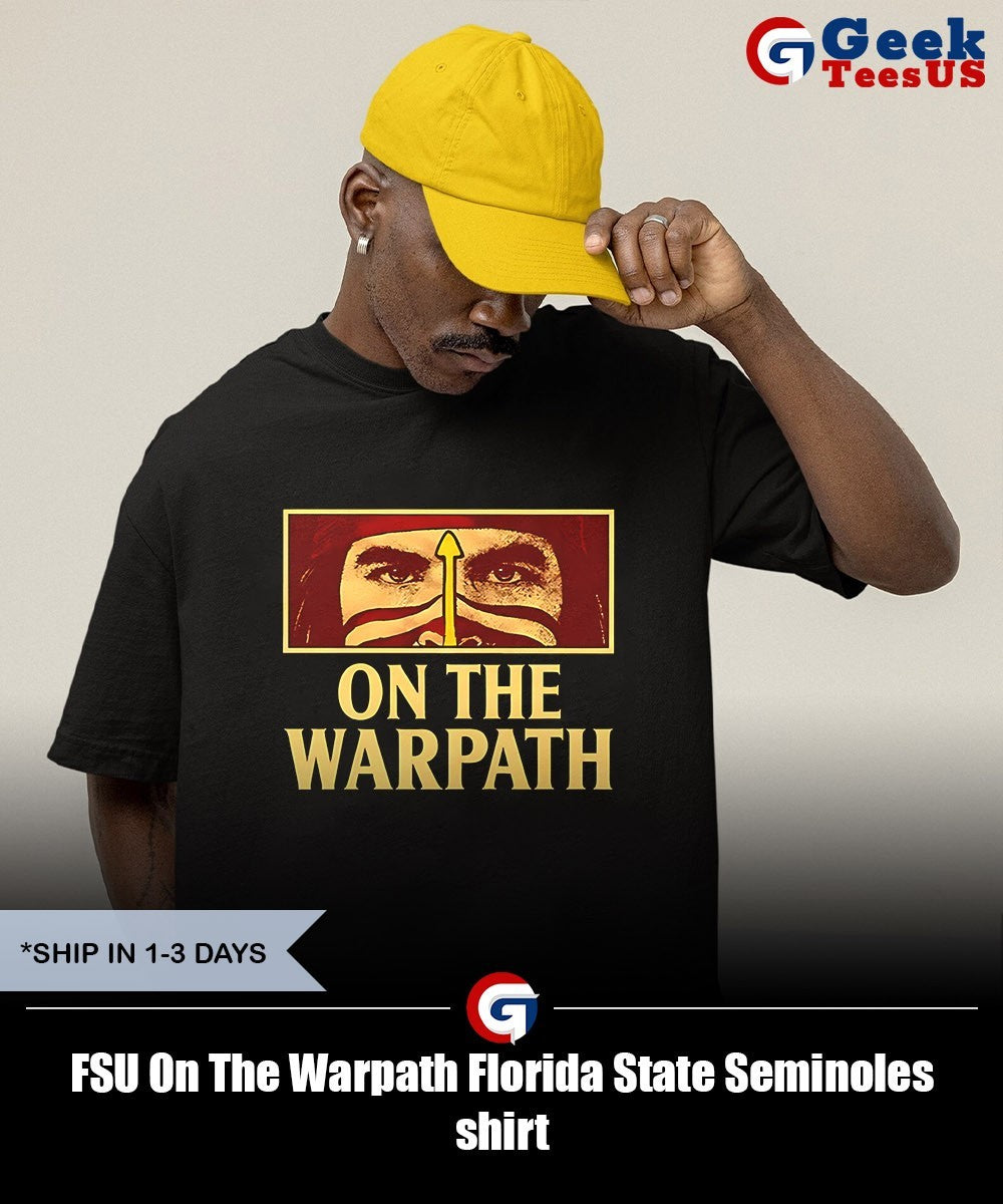 FSU On The Warpath Florida State Seminoles shirt Unisex , , , Long Sleeve Tee