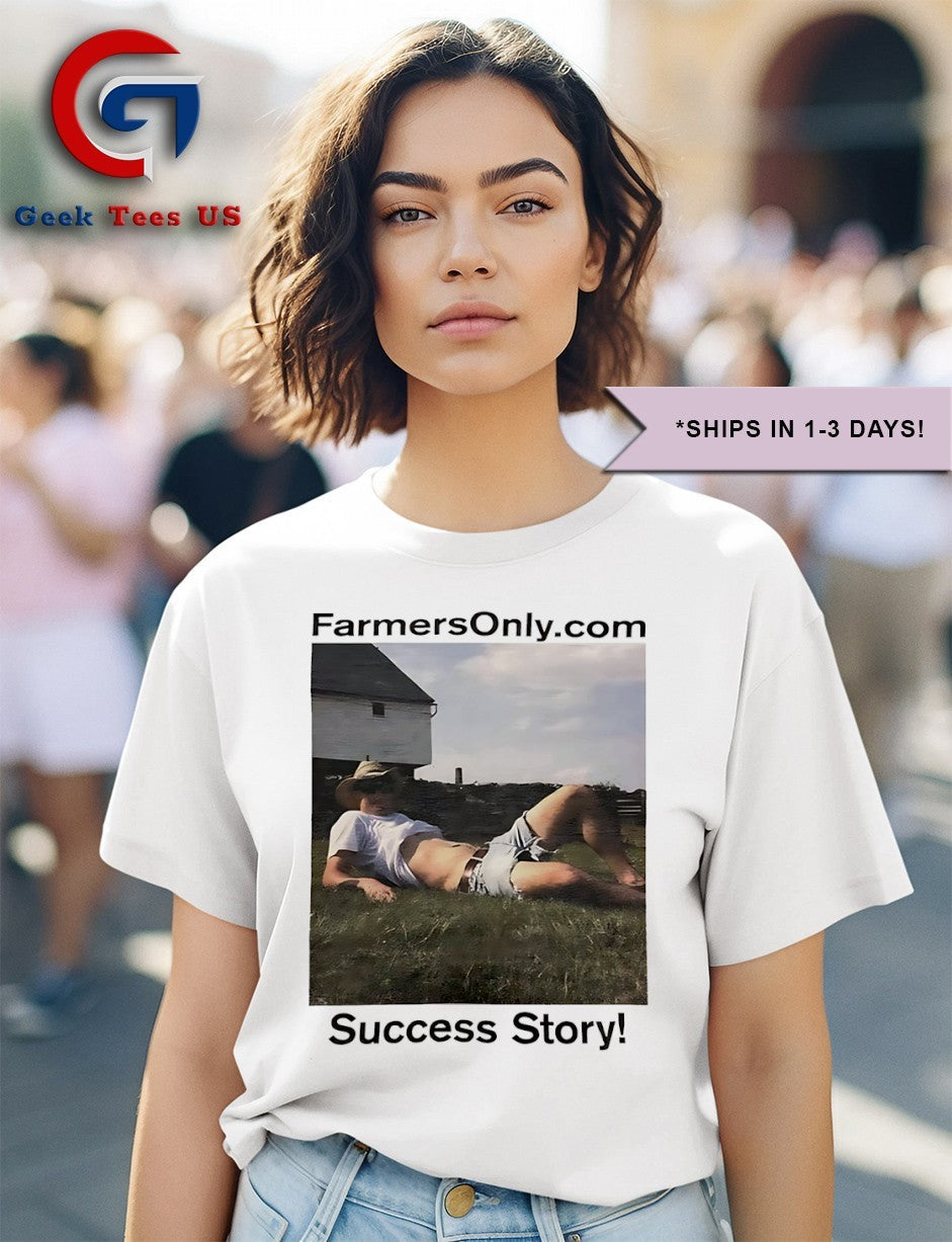 FarmersOnly.com Success Story shirt Unisex , , , Long Sleeve Tee