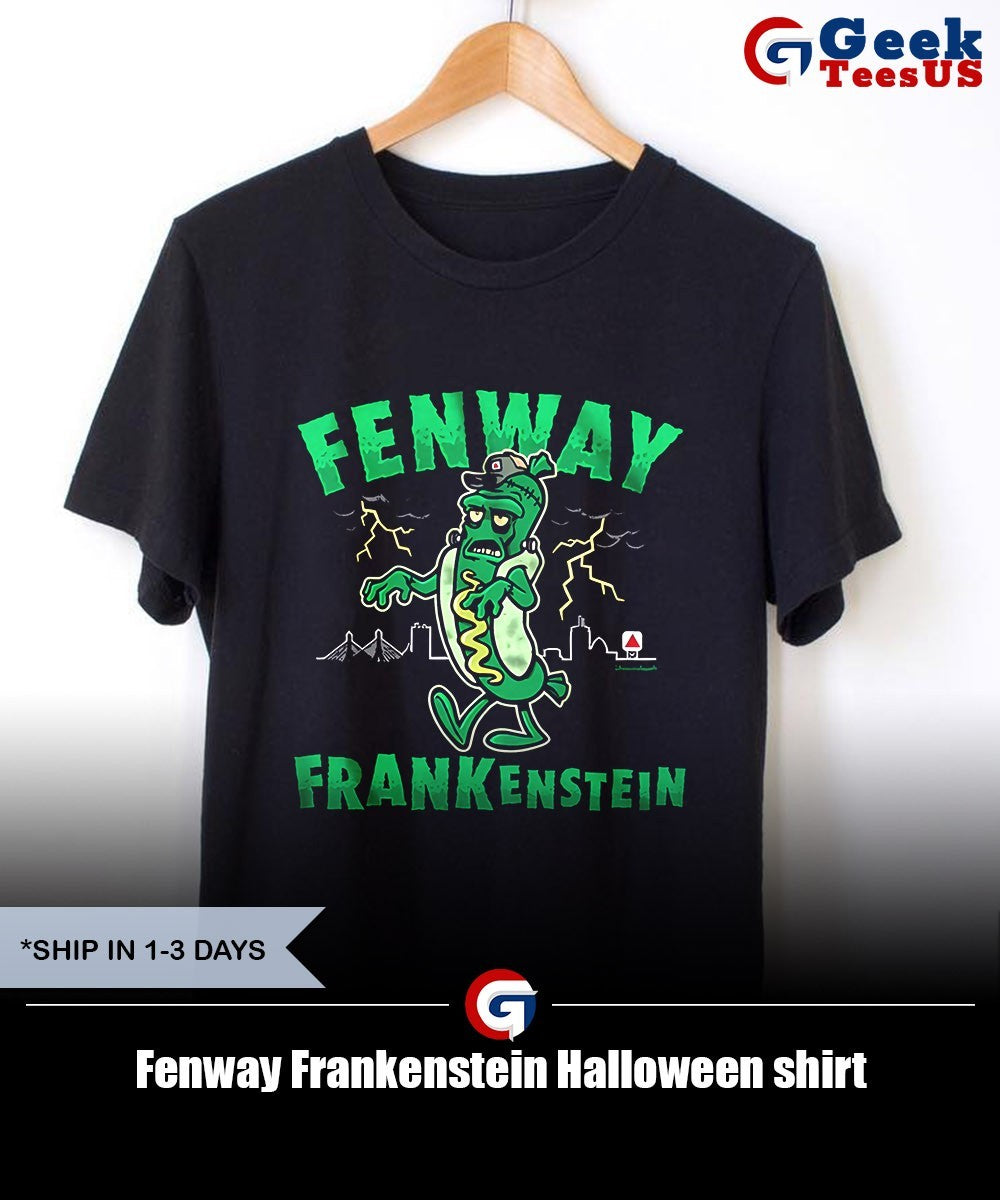 Fenway Frankenstein Halloween shirt Unisex , , , Long Sleeve Tee