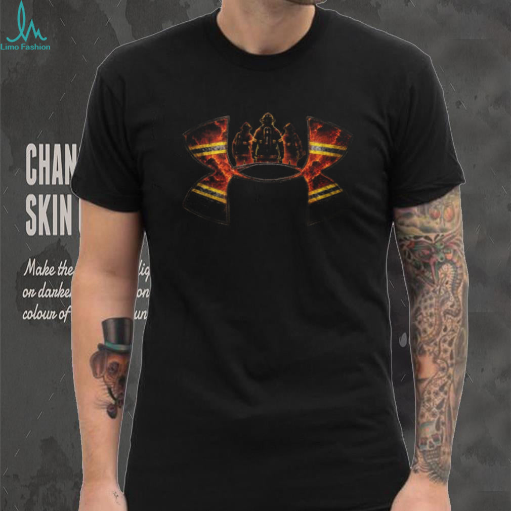 Firefighter Hero Tribute T Shirt Fire Rescue Graphic T shirt