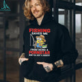 Fishing Saved Me From Being A Pornstar Funny Minion Hooker T Shirt