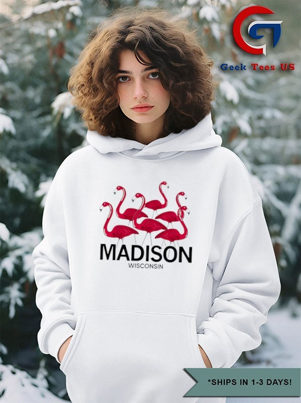 Flamingos Madison Wisconsin shirt Unisex , , , Long Sleeve Tee