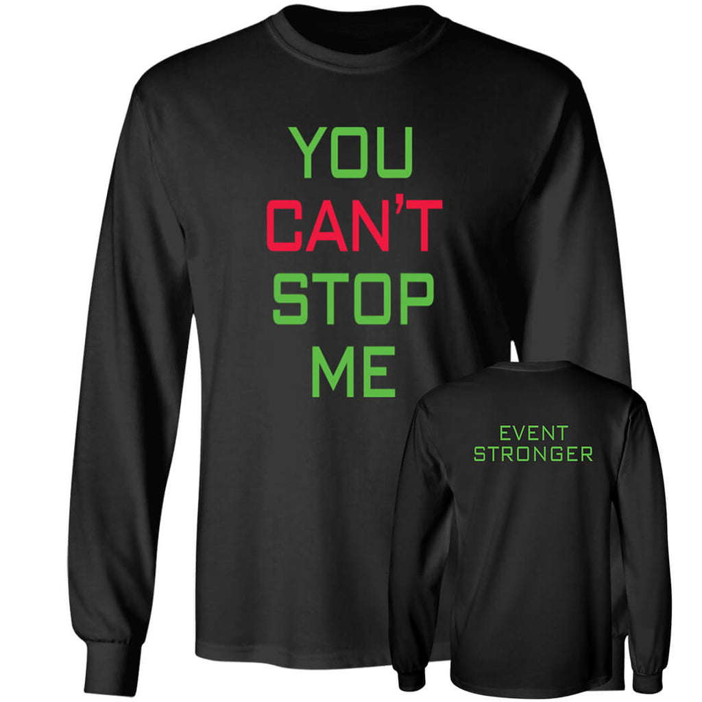 [Font+Back] John Cena You Can’t Stop Me Shirt
