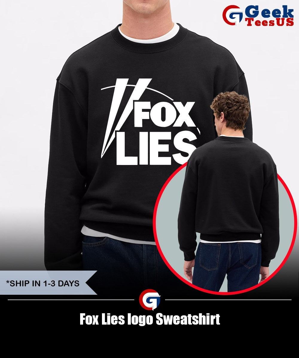 Fox Lies logo shirt Unisex , , , Long Sleeve Tee