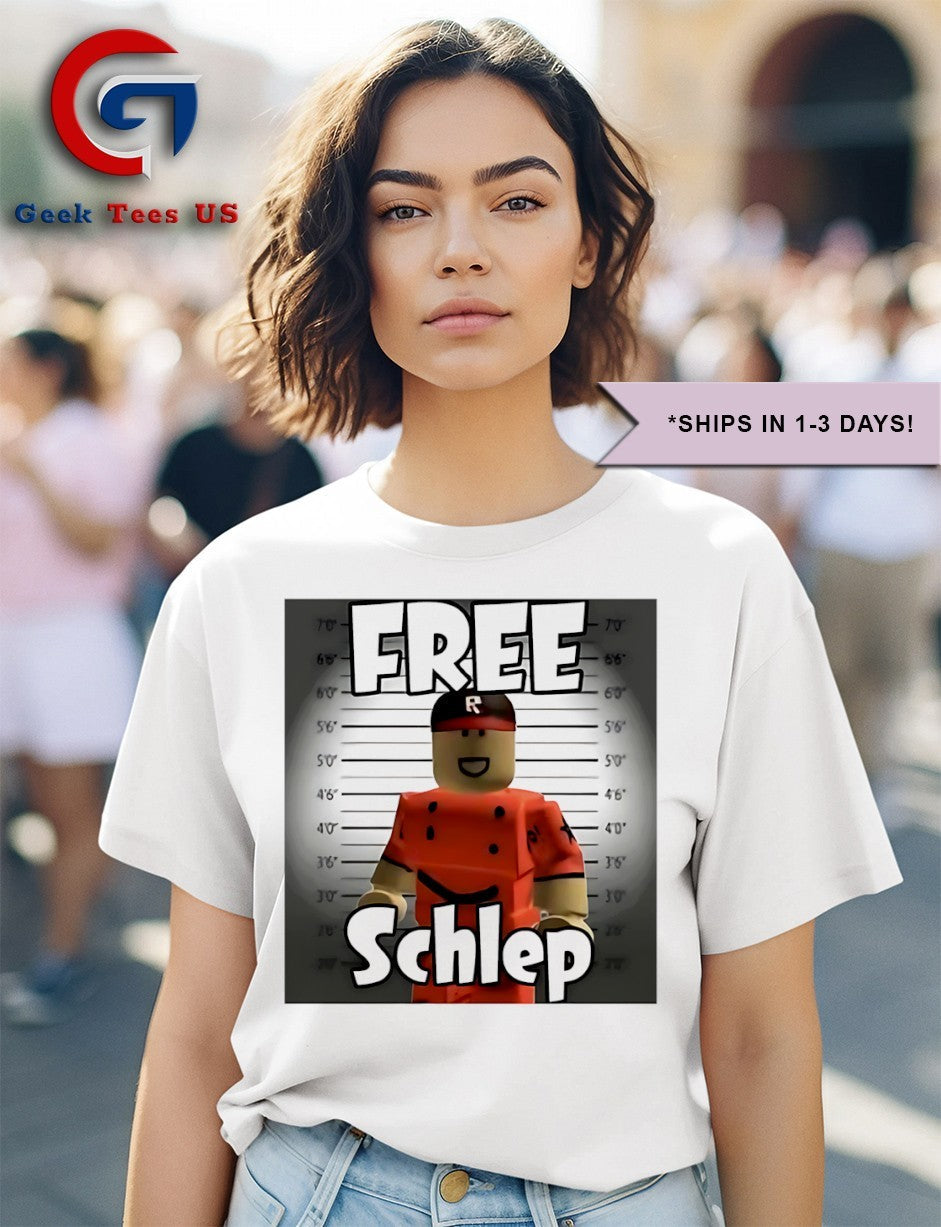 Free Schlep mugshot shirt Unisex , , , Long Sleeve Tee