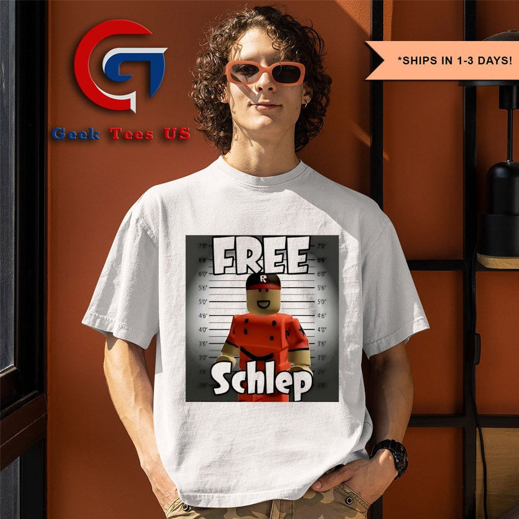 Free Schlep mugshot shirt Unisex , , , Long Sleeve Tee