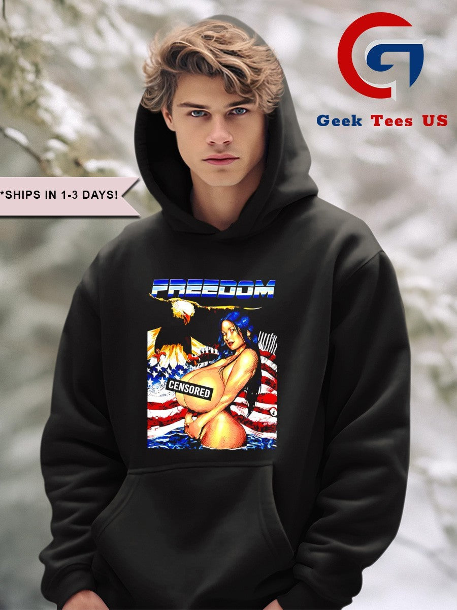 Freedom Censored USA shirt Unisex , , , Long Sleeve Tee