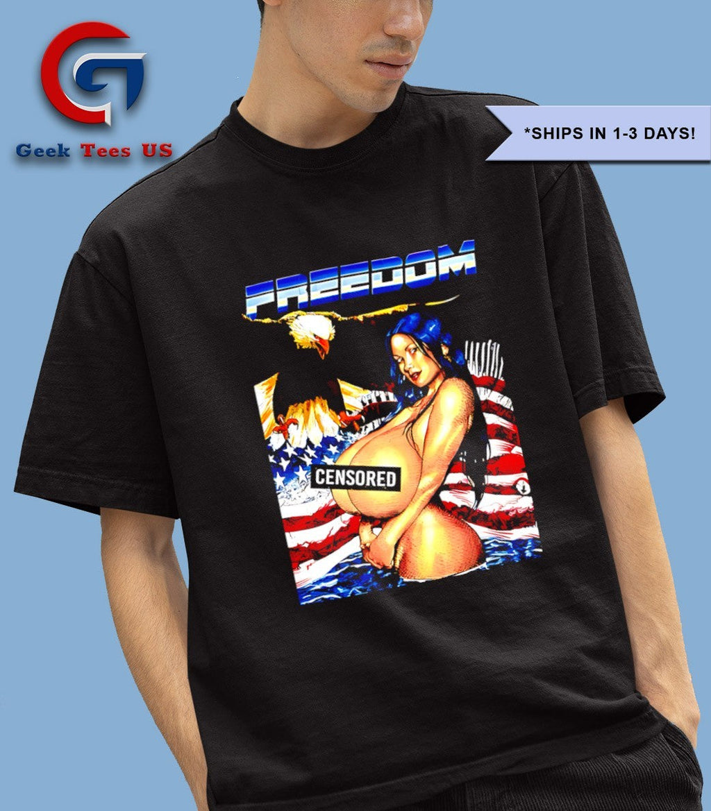 Freedom Censored USA shirt Unisex , , , Long Sleeve Tee