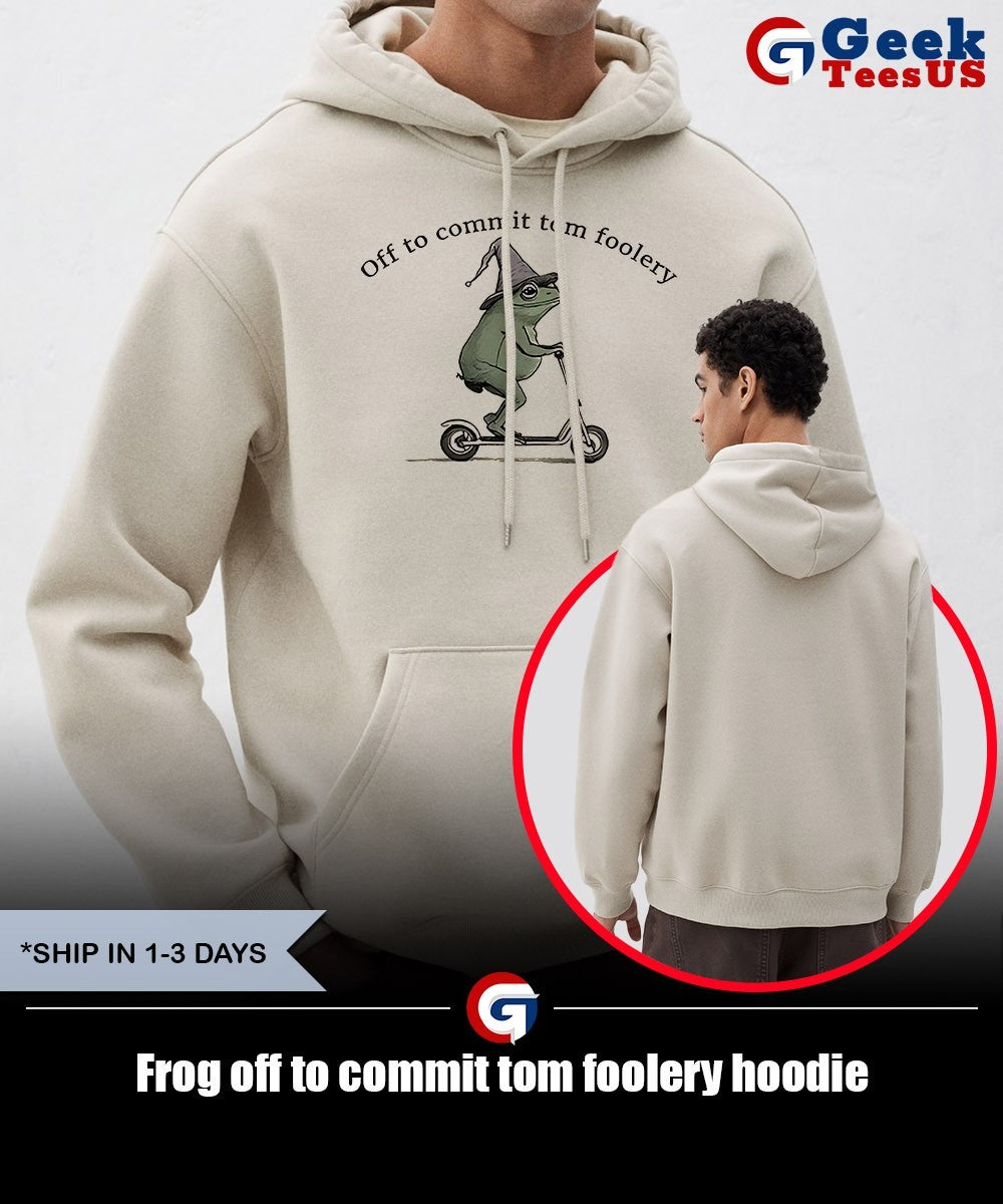 Frog off to commit tom foolery shirt Unisex , , , Long Sleeve Tee