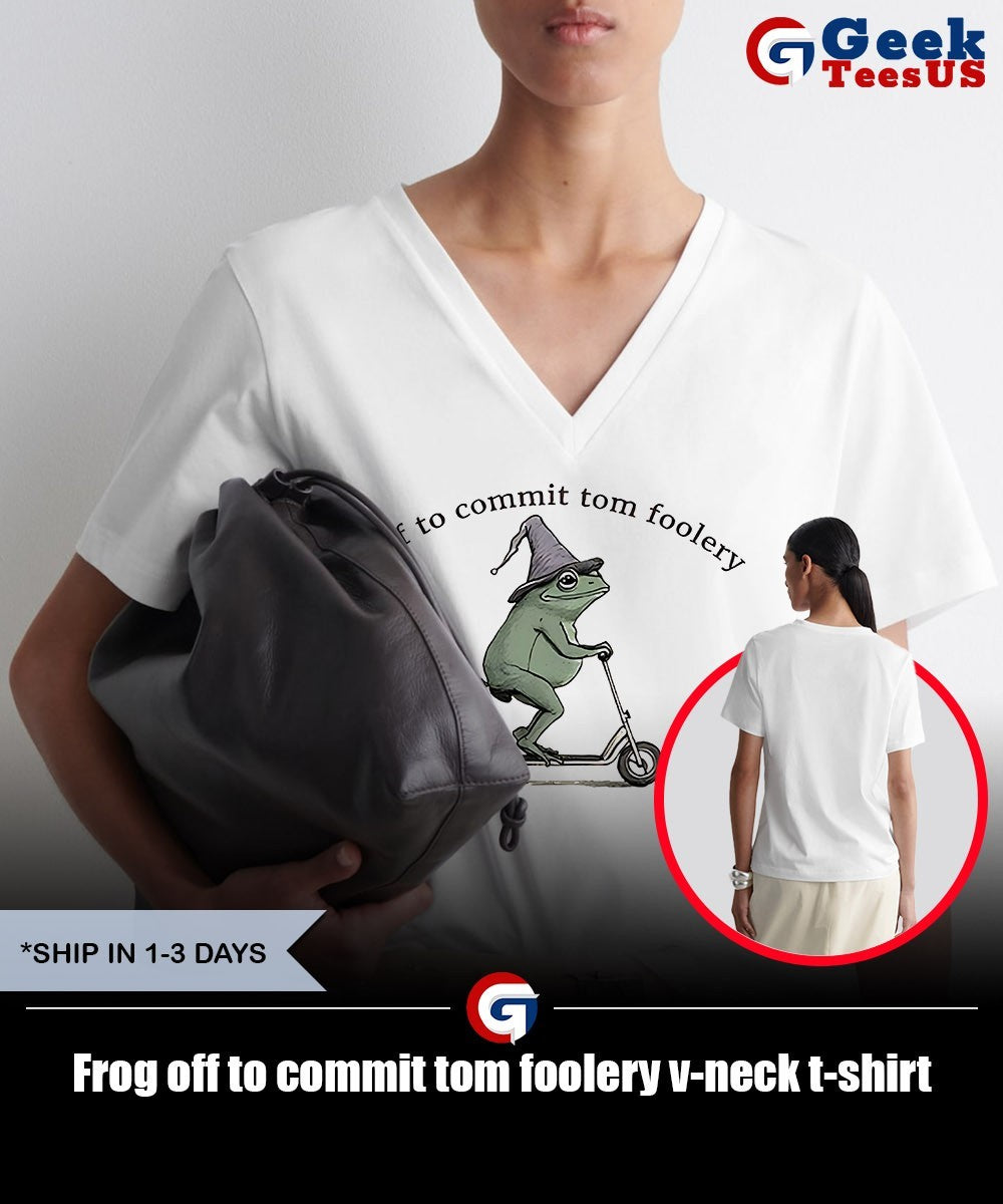 Frog off to commit tom foolery shirt Unisex , , , Long Sleeve Tee