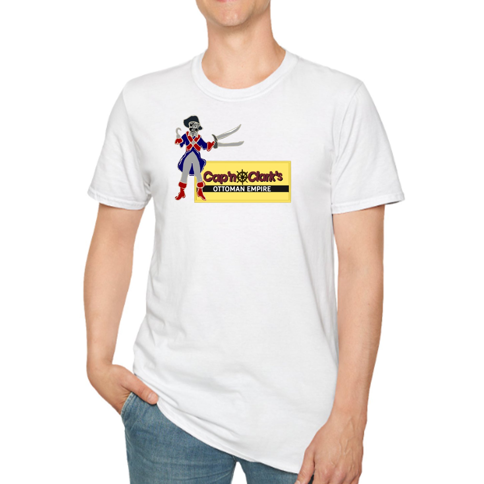 [Front+Back] Cap’n Clark’s Ottoman Empire Shirt