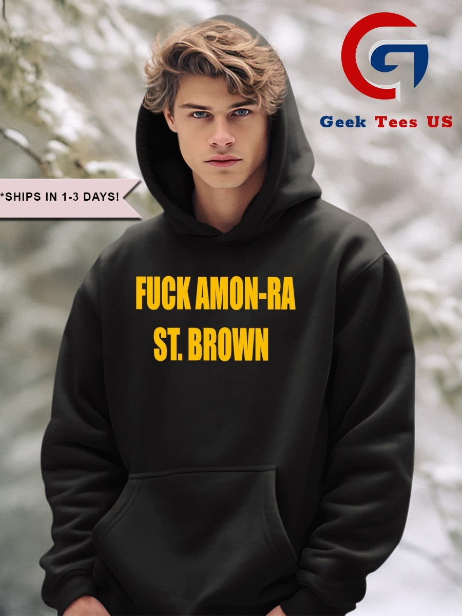 Fuck Amon-ra St. Brown shirt Unisex , , , Long Sleeve Tee