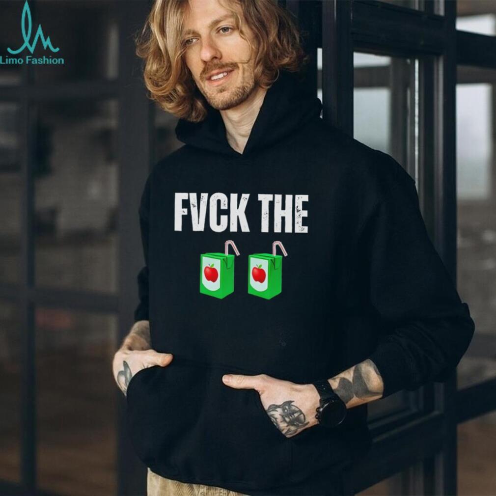 Funny “Fvck The Juice Boxes” Sarcastic Graphic T Shirt