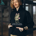 Funny Toad With Coffee First Of All Jesus Thinks I Am Delight T Shirt