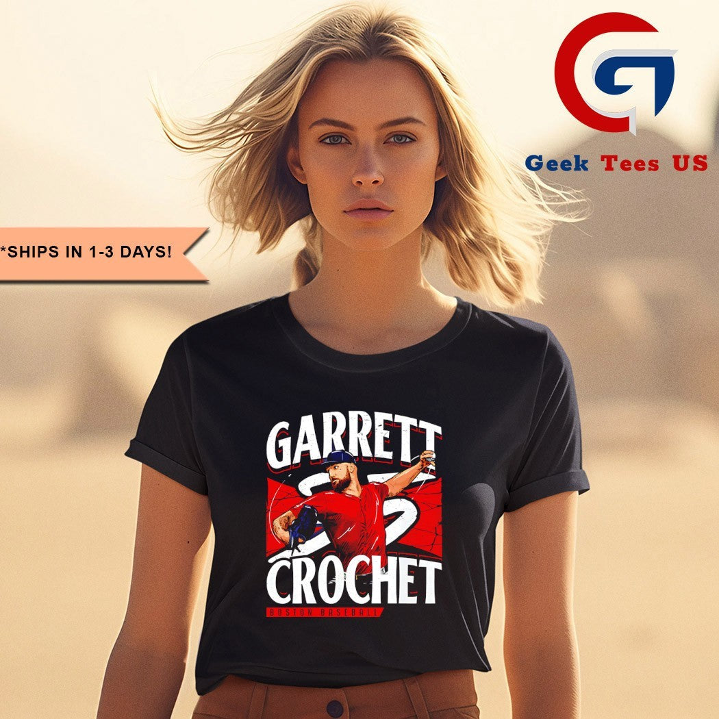 Garrett Crochet player Boston Red Sox baseball player name shirt Unisex , , , Long Sleeve Tee
