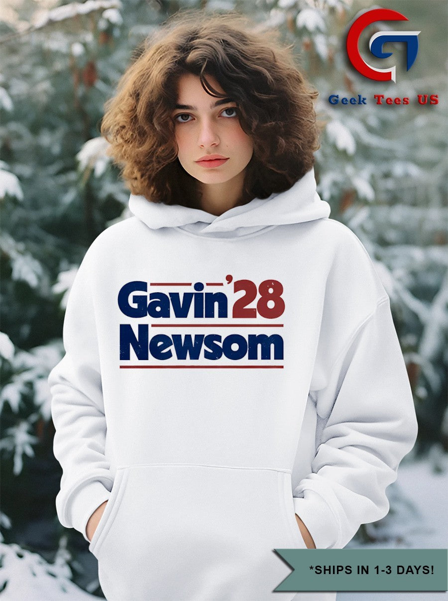 Gavin Newsom 2028 shirt Unisex , , , Long Sleeve Tee