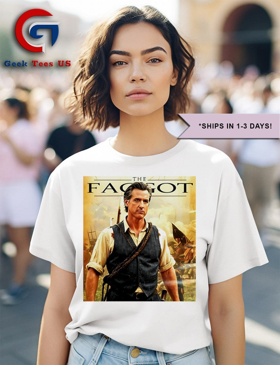 Gavin Newsom The Faggot retro shirt Unisex , , , Long Sleeve Tee