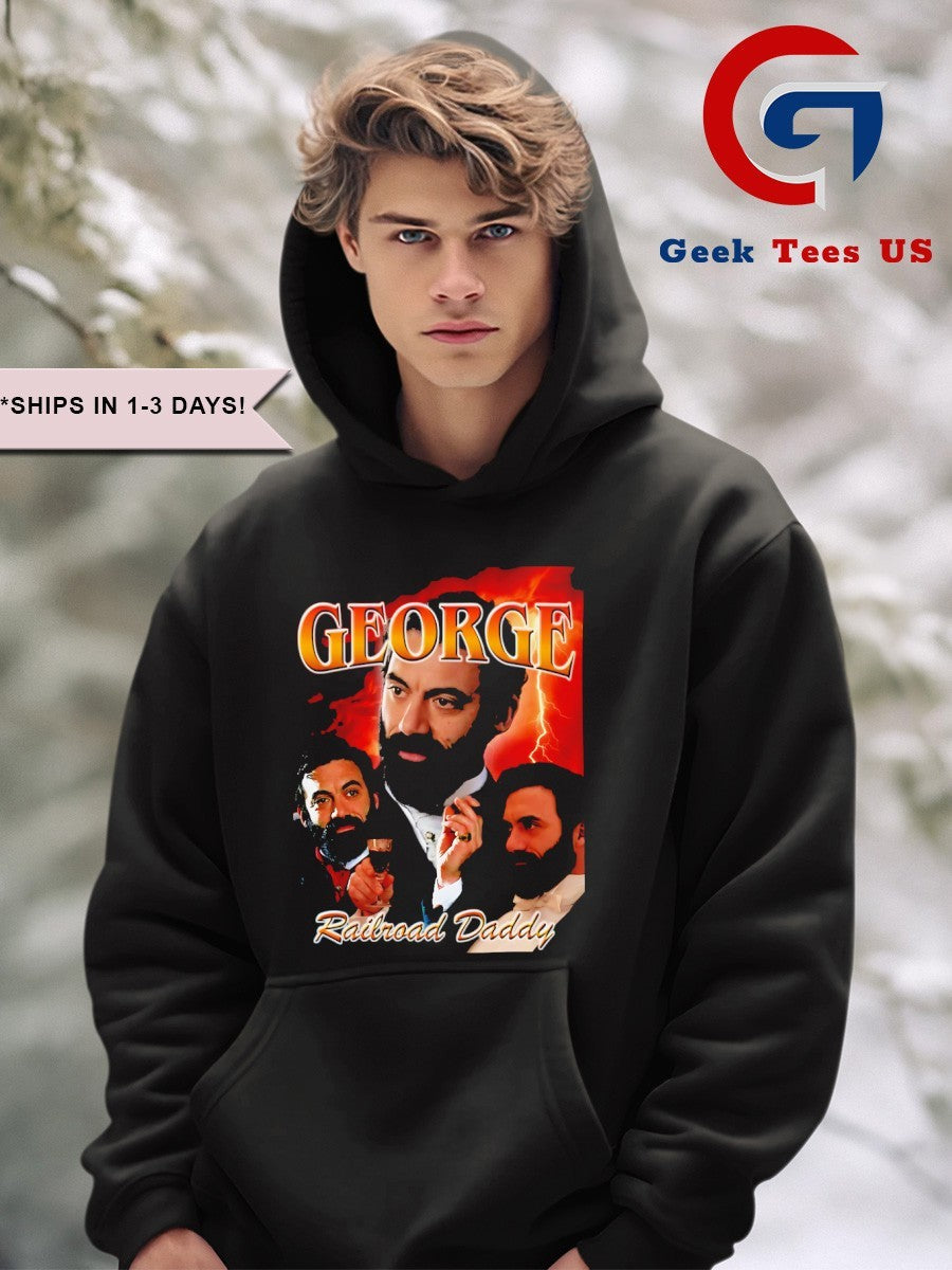 George Russell railroad daddy graphic shirt Unisex , , , Long Sleeve Tee