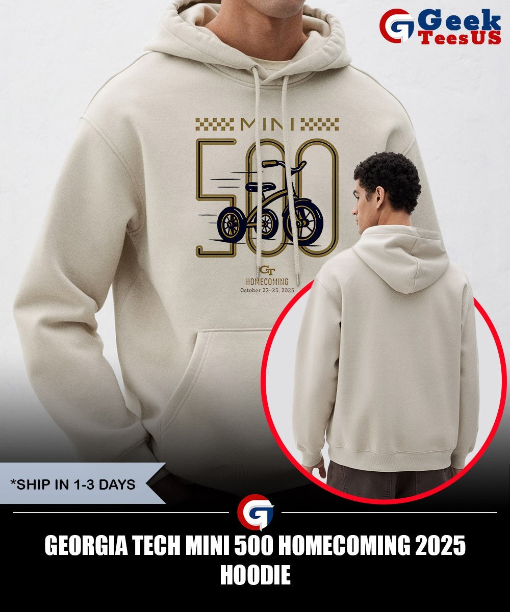 Georgia Tech Mini 500 Homecoming 2025 shirt Unisex , , , Long Sleeve Tee