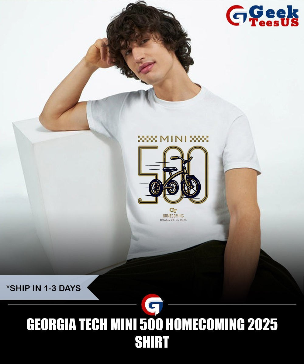 Georgia Tech Mini 500 Homecoming 2025 shirt Unisex , , , Long Sleeve Tee