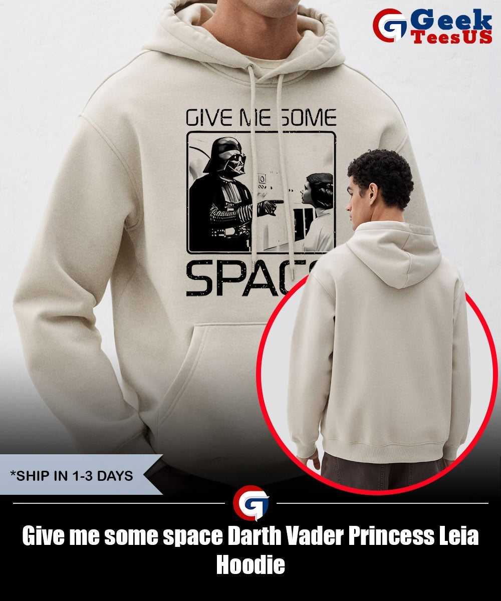 Give me some space Darth Vader Princess Leia shirt Unisex , , , Long Sleeve Tee