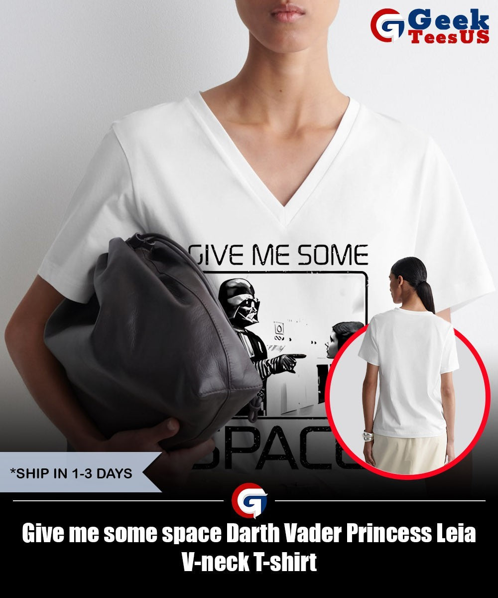 Give me some space Darth Vader Princess Leia shirt Unisex , , , Long Sleeve Tee