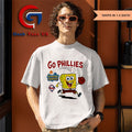 Go Phillies SquarePants cartoon shirt Unisex , , , Long Sleeve Tee