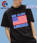 God Bless America Flag Unisex , , , Long Sleeve Tee
