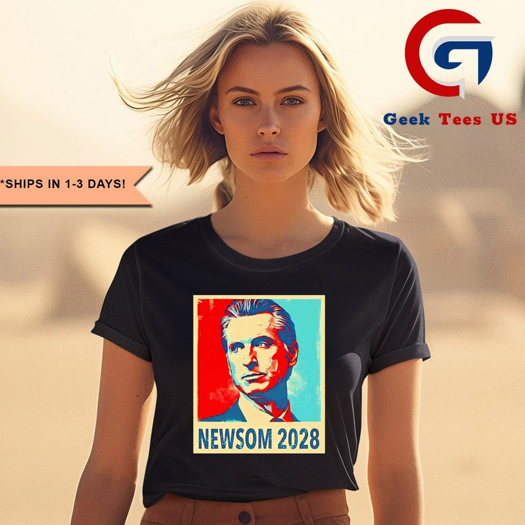 Governor Gavin Newsom for President 2028 hope shirt Unisex , , , Long Sleeve Tee