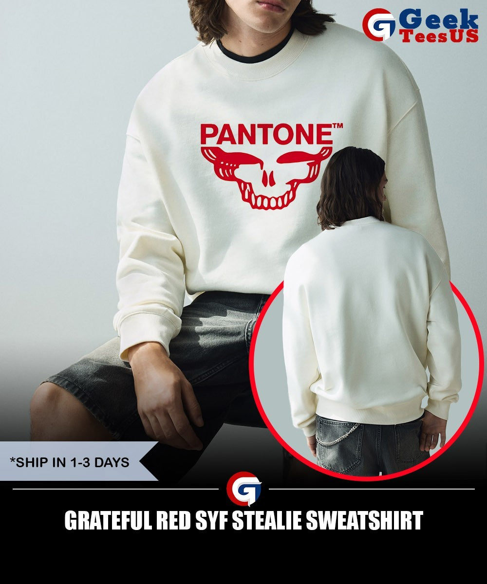 Grateful Red SYF Stealie shirt Unisex , , , Long Sleeve Tee