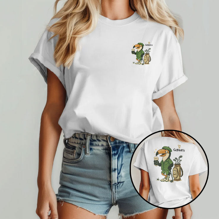 Guinness Golf Toucan Beer St Patrick Day T Shirt