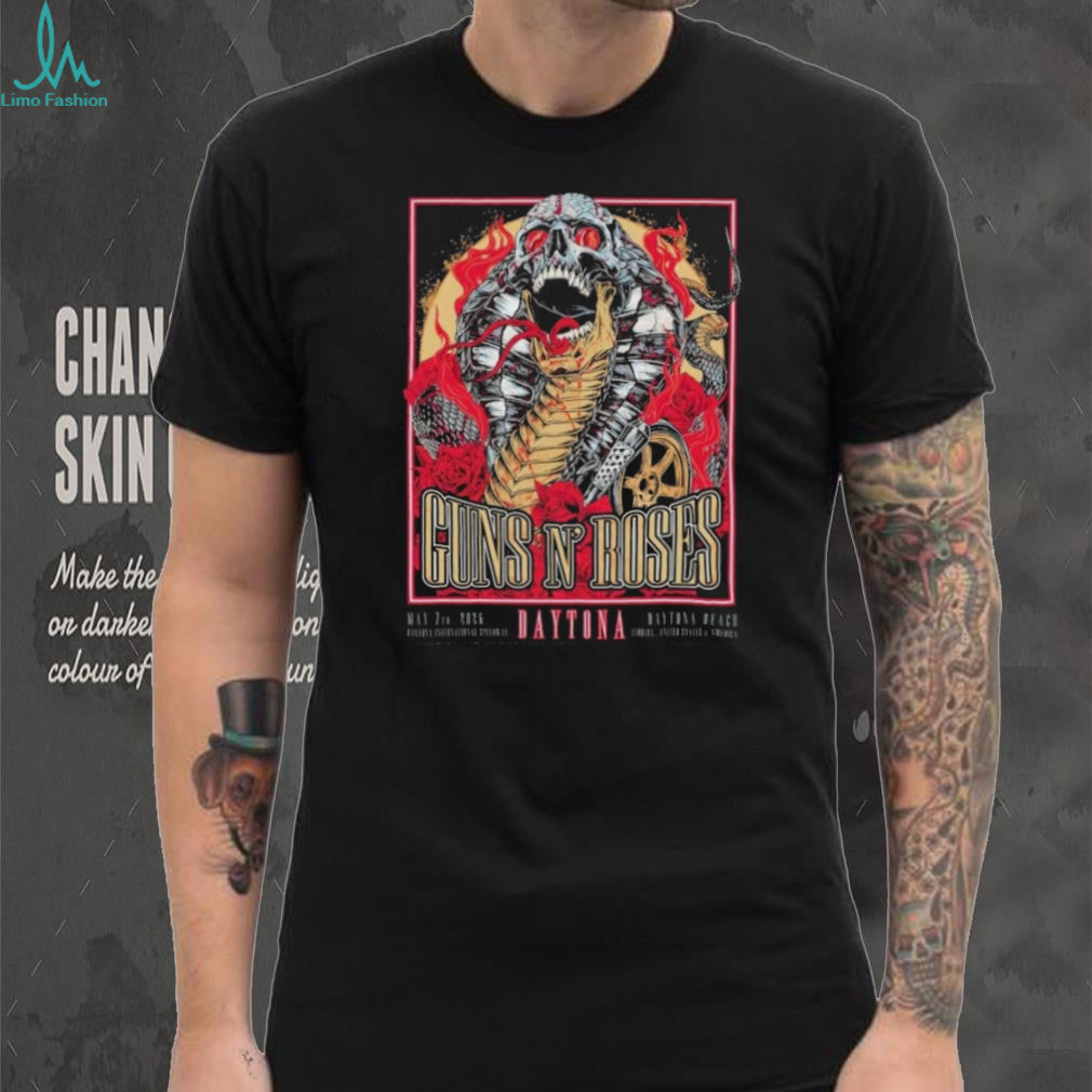 Guns N’ Roses Daytona May 2026 Concert Tour T Shirt