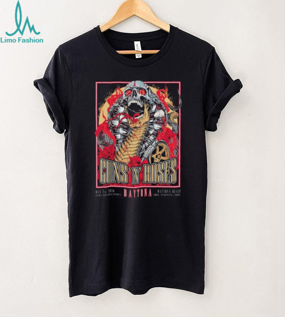 Guns N’ Roses Daytona May 2026 Concert Tour T Shirt