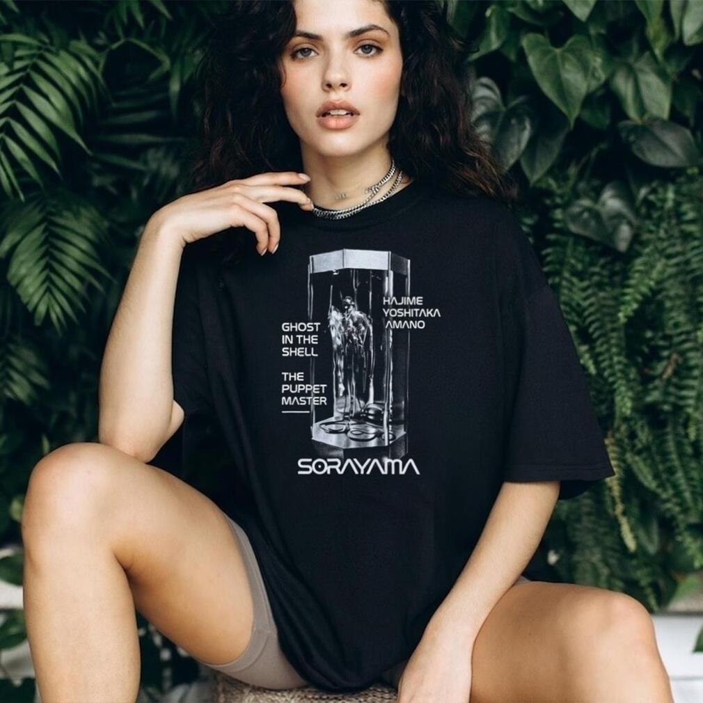 Hajime Sorayama x Ghost in the Shell Puppet Master Art T Shirt