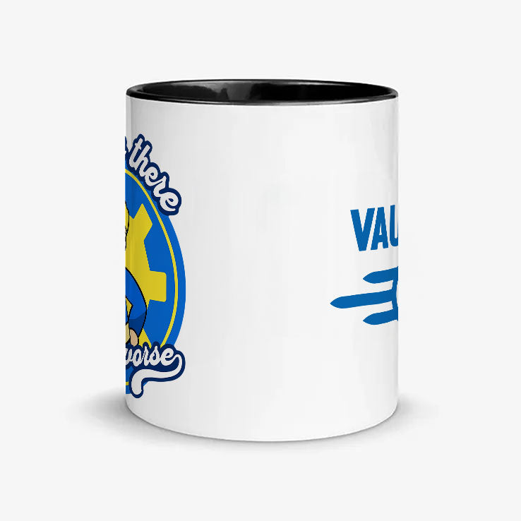 Hang In There It Gets Worse Vault Boy Mug