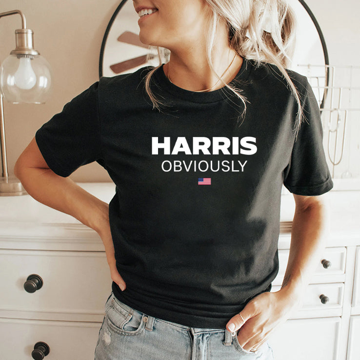 Harris Obviously Shirt Kamala Harris 2024 T Shirt