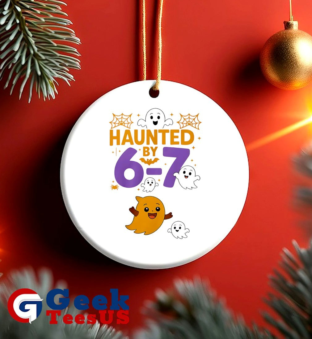 Haunted by 6 7 Halloween Six Seven shirt Unisex , , , Long Sleeve Tee