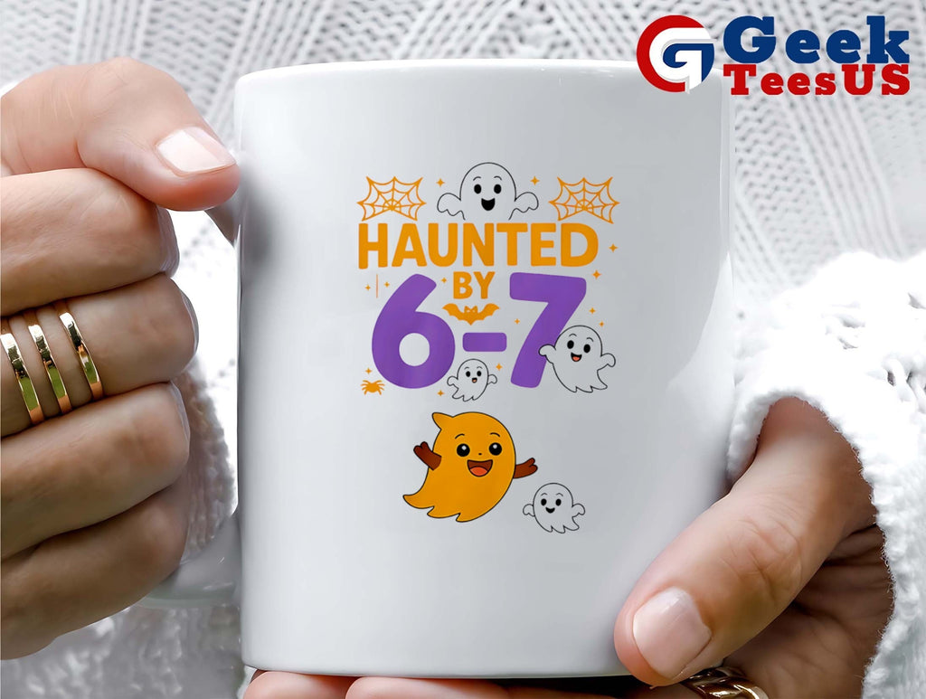 Haunted by 6 7 Halloween Six Seven shirt Unisex , , , Long Sleeve Tee