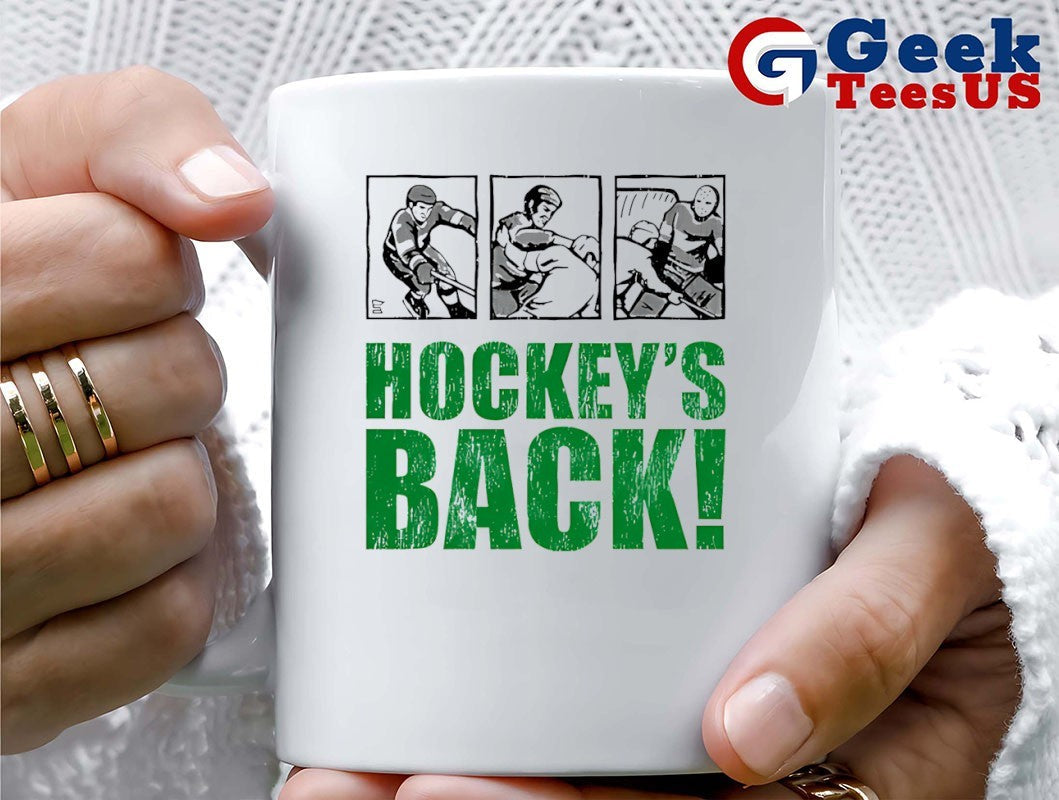 Hockey’s back NHL comic shirt Unisex , , , Long Sleeve Tee