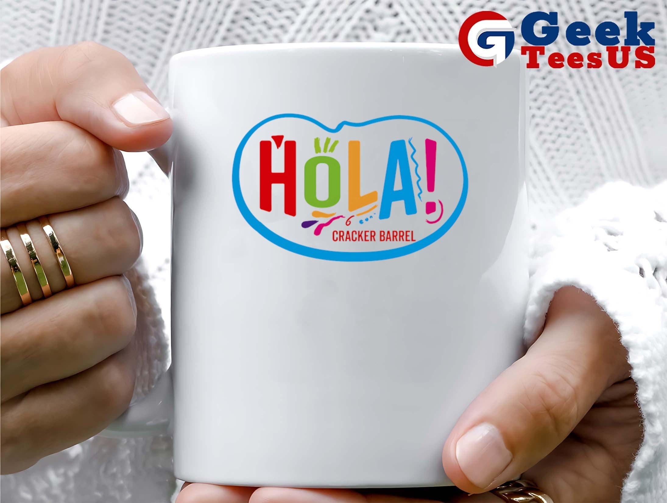 Hola Cracker Barrel logo shirt Unisex , , , Long Sleeve Tee