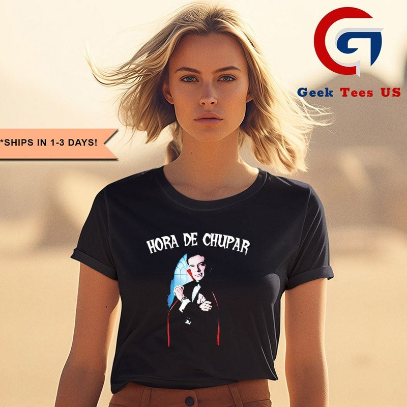 Hora De Chupar Count Dracula shirt Unisex , , , Long Sleeve Tee