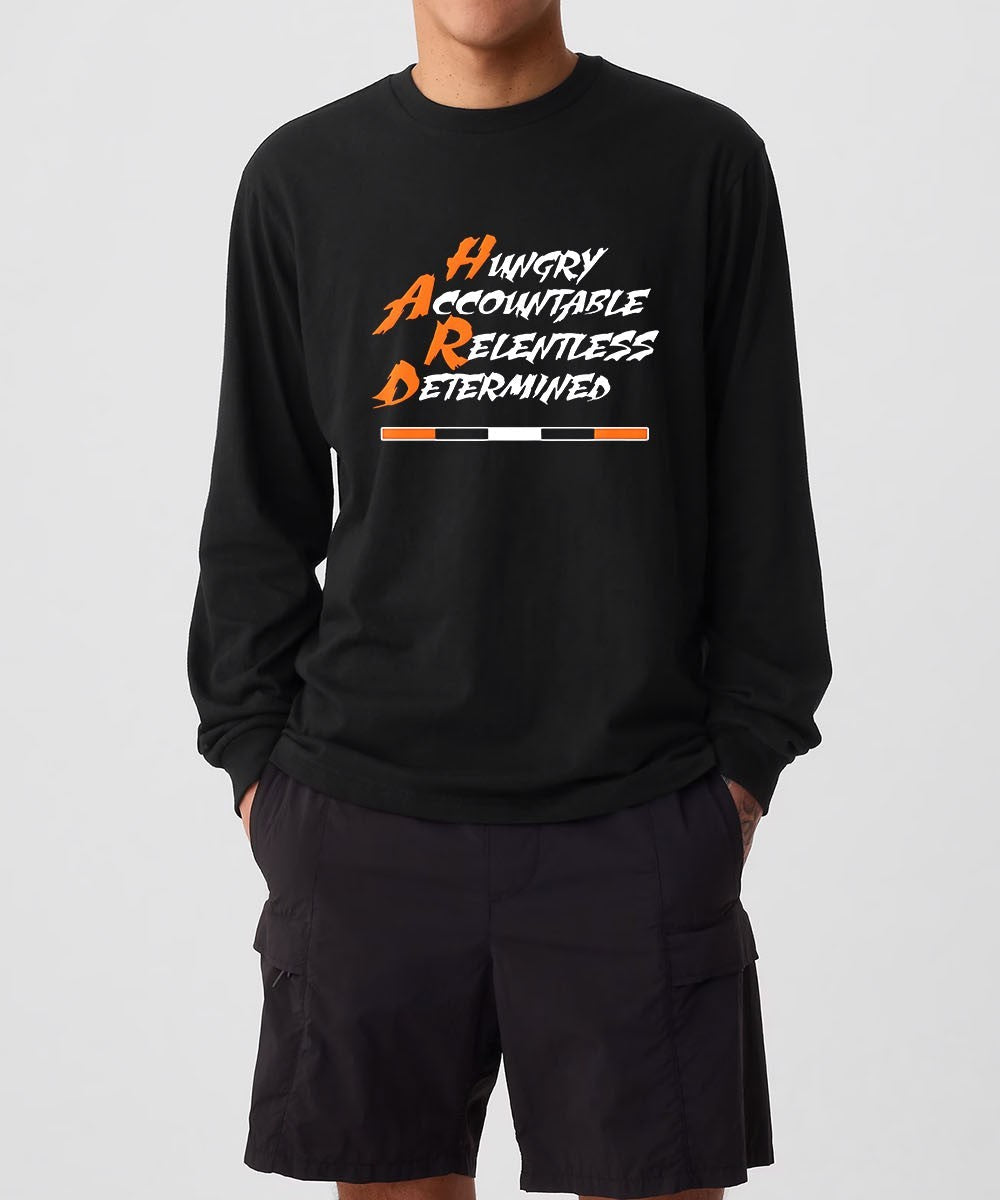 Hungry Accountable Relentless shirt Unisex , , , Long Sleeve Tee