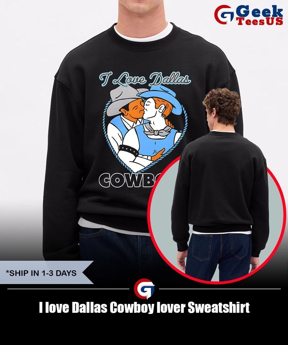 I love Dallas Cowboy lover shirt Unisex , , , Long Sleeve Tee