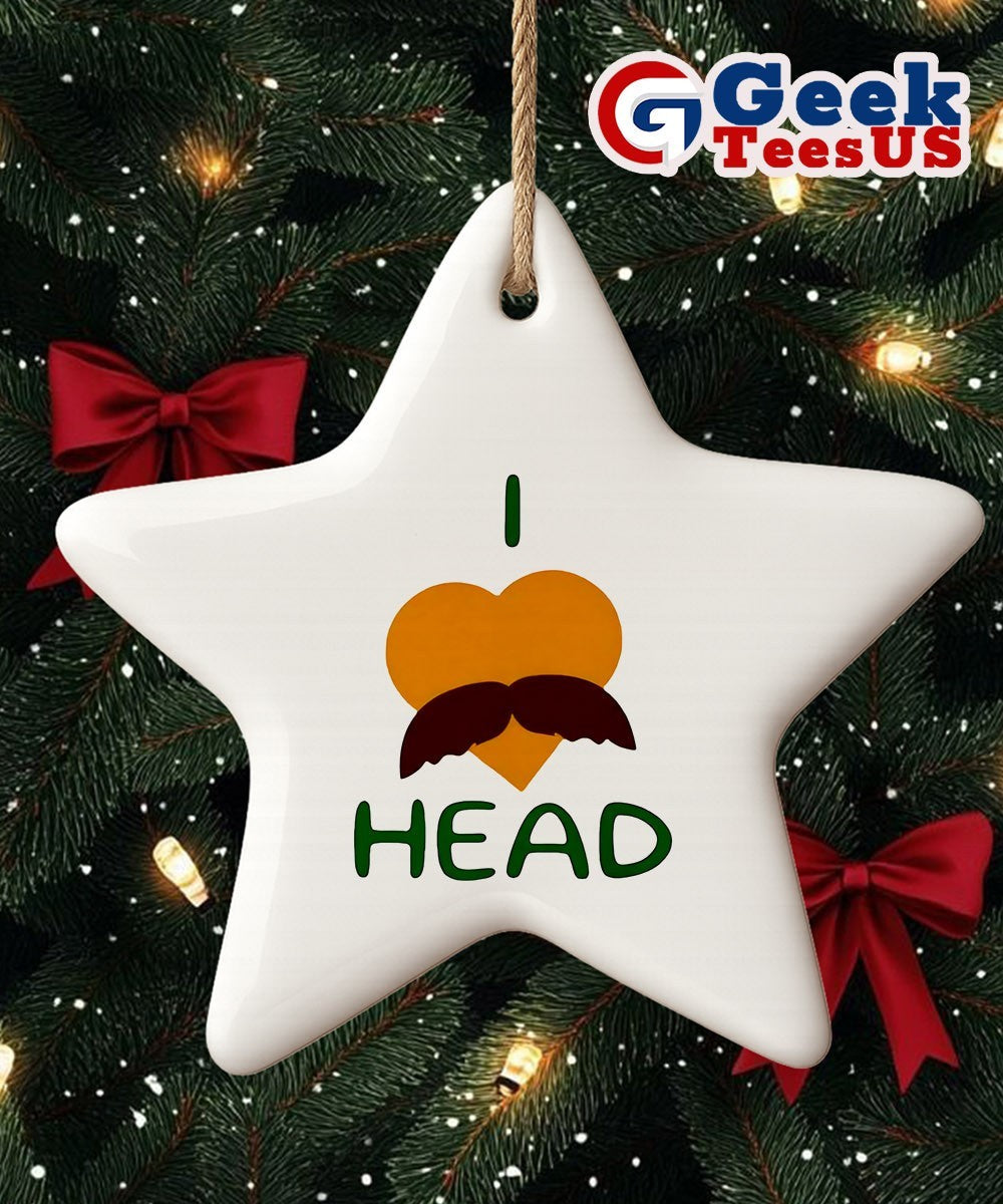 I love head Ornament Unisex , , , Long Sleeve Tee