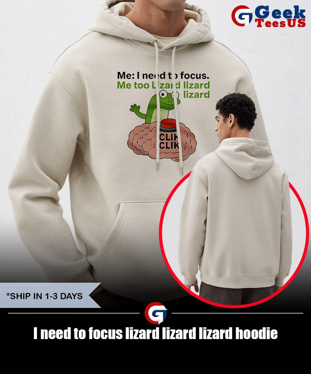 I need to focus lizard lizard lizard shirt Unisex , , , Long Sleeve Tee