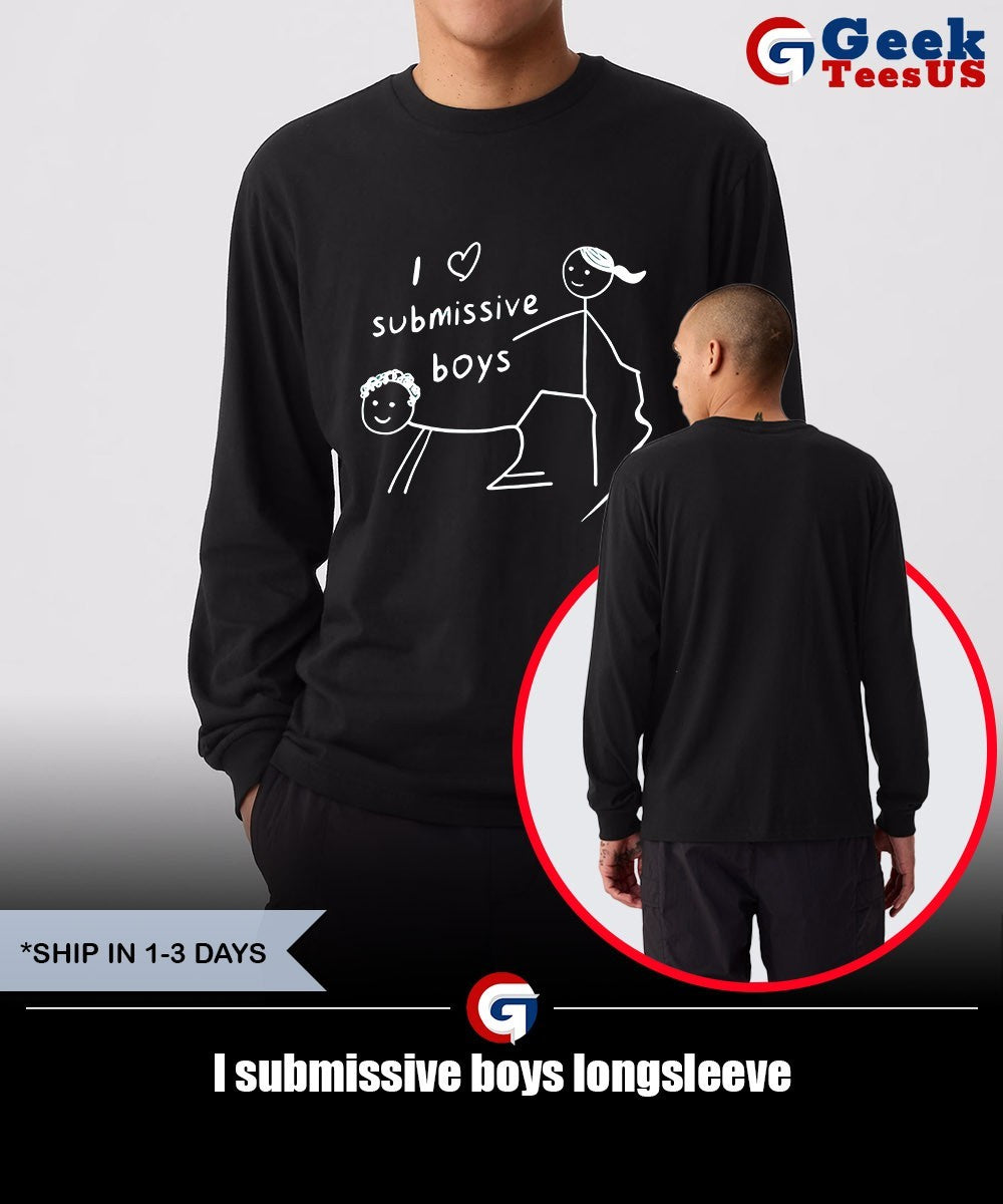 I submissive boys shirt Unisex , , , Long Sleeve Tee