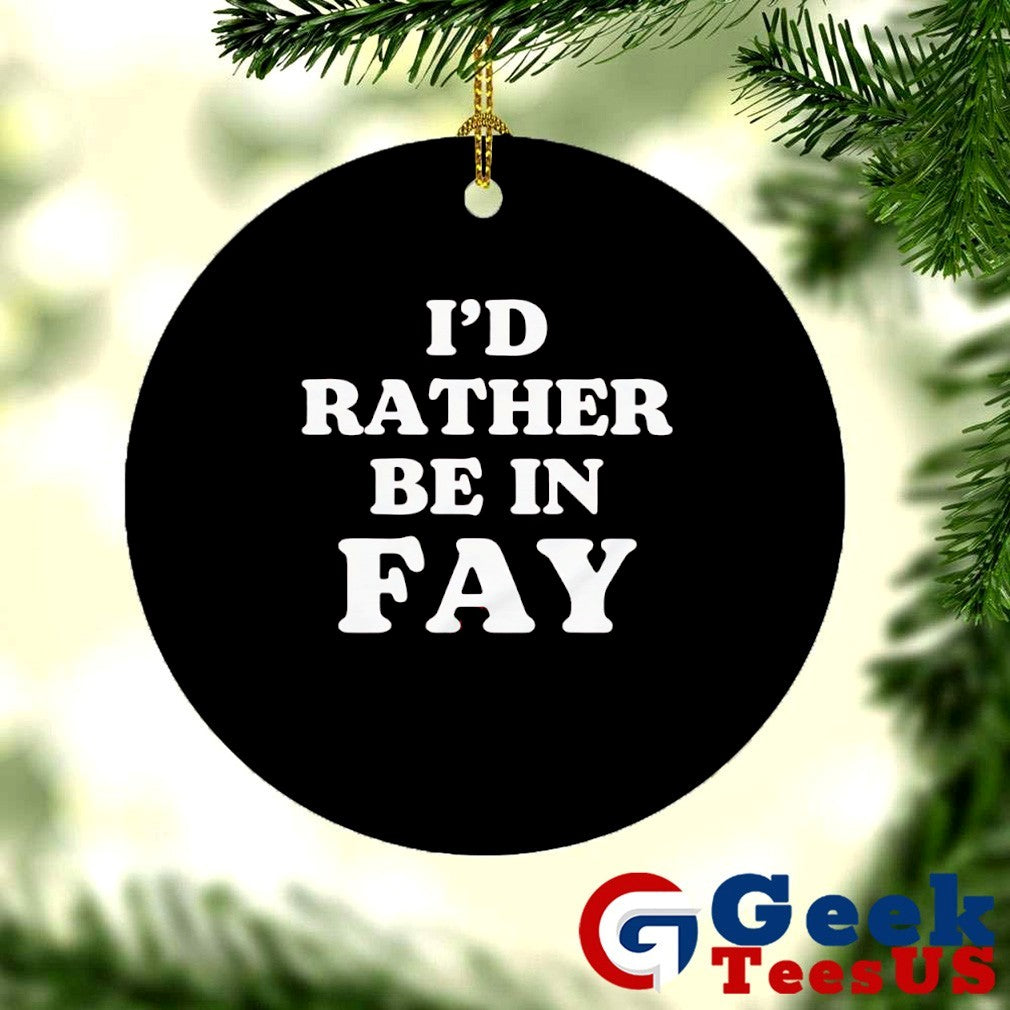 I’d rather be in Fay shirt Unisex , , , Long Sleeve Tee