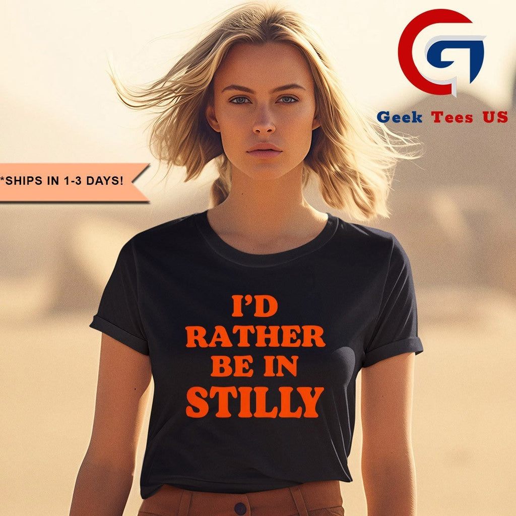 I’d rather be in stilly Oklahoma State Cowboys shirt Unisex , , , Long Sleeve Tee