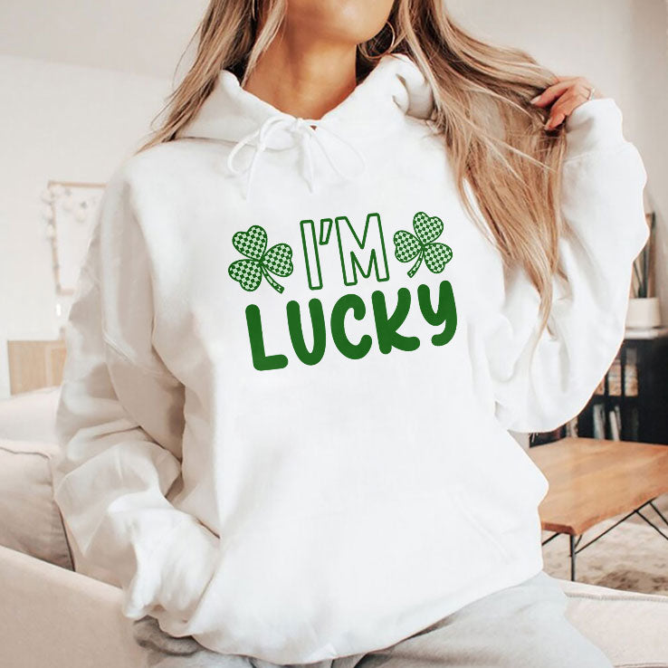 I’m Lucky Shamrock Couple Shirt